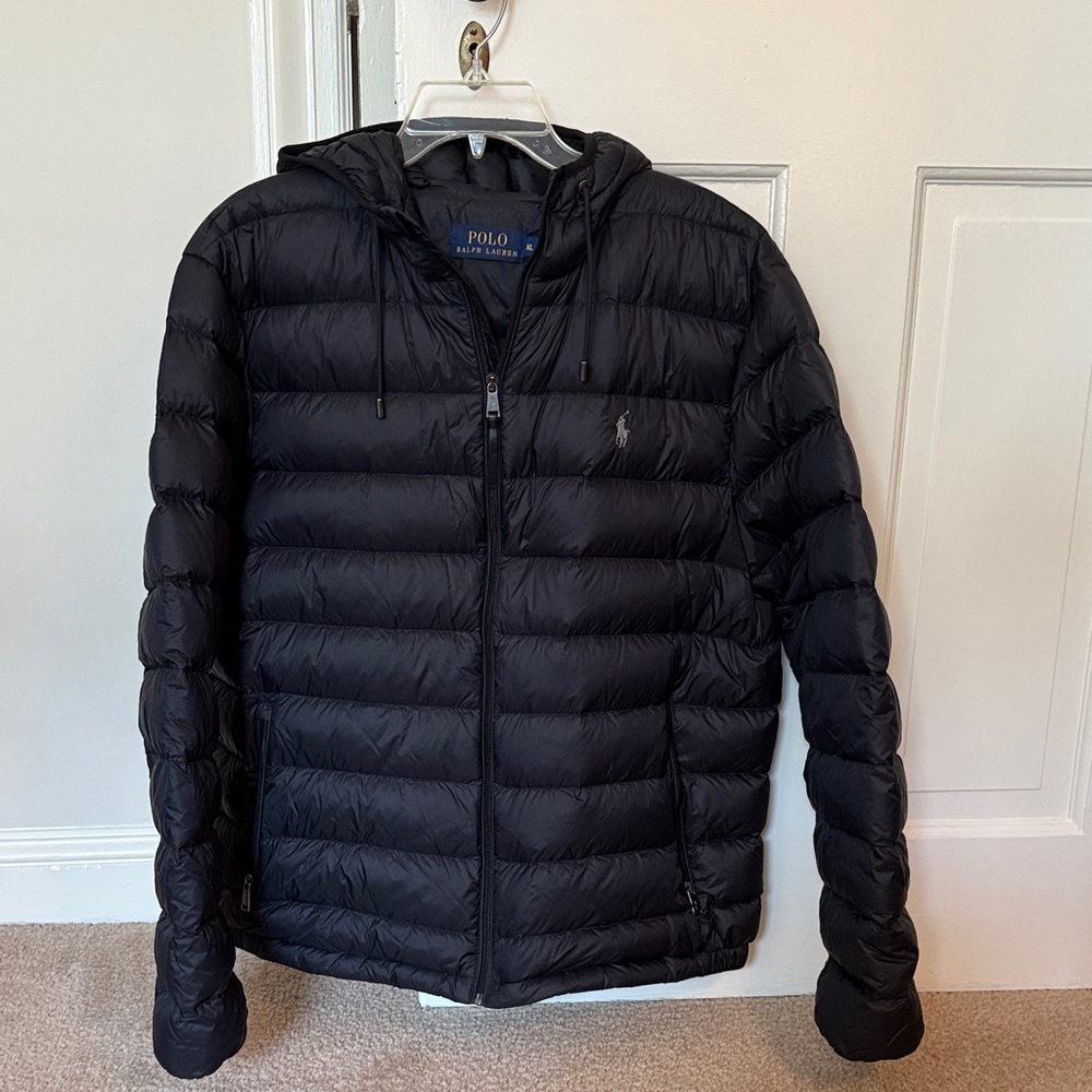 Polo by Ralph Lauren Men's Dark Puffer Jacket